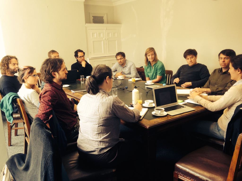 The CURE workhsop in Hebden Bridge (photo by Saska Petrova). 