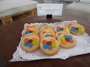 Themed biscuits! Photo by Harriet Thomson